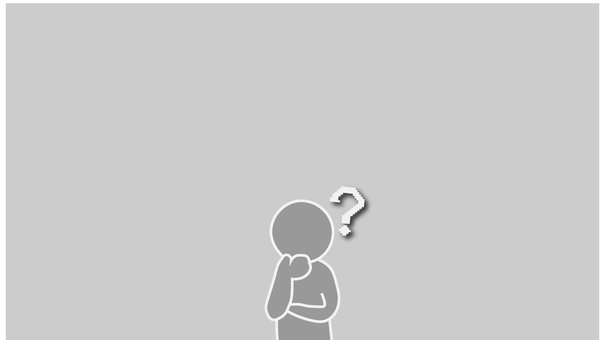 疑問を感じる壁紙・背景 疑問,不思議,謎,問いかけ,壁紙,背景,モノクロ,シルエット,人物のイラスト素材