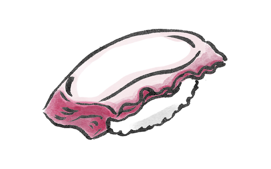 蛸の握りのイラスト 寿司,お寿司,握り,魚,生もの,日本,伝統,食文化,食事,お祝いのイラスト素材