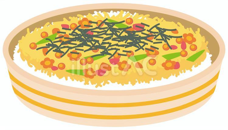 ちらしずし ひなまつり,ちらしずし,節句のイラスト素材