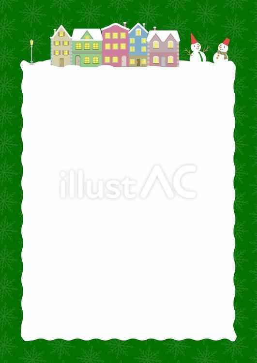 クリスマスの北欧風イラスト背景素材 クリスマス,背景,壁紙のイラスト素材