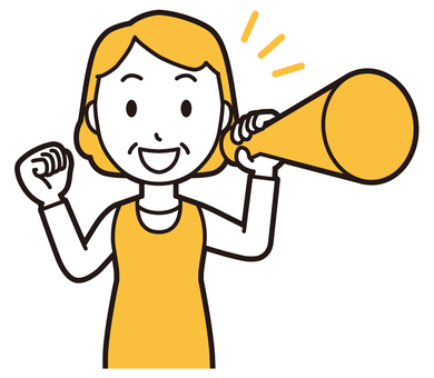  エプロンおばちゃん(黄)-194-バスト