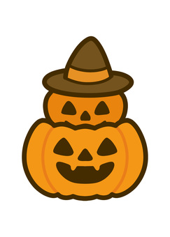 ハロウィンかぼちゃモンスター ハロウィンかぼちゃモンスター ハロウィン,かぼちゃ,10月,秋,モンスター,おばけ,手描き,挿絵,かわいい,透過のイラスト素材