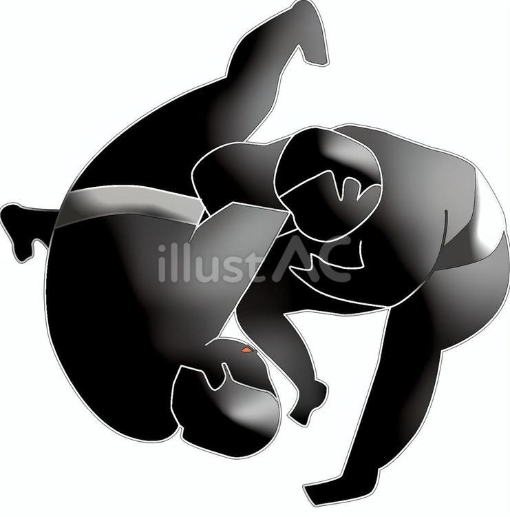 相撲　 相撲,格闘技,伝統のイラスト素材