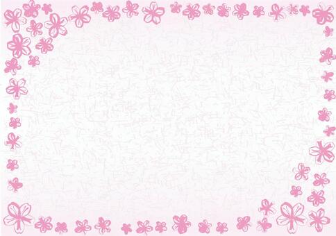 Spring Japanese style frame, material, texture, image, JPG, PNG and AI