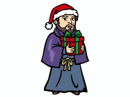 サンタコスのフランシスコ・ザビエル クリスマス,ザビエル,イエズス会,カトリック,教会,司祭,スペイン,王国,伝道,16世紀のイラスト素材