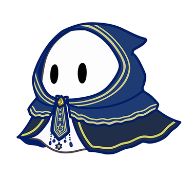 ローブを着ているおばけ ハロウィン,おばけ,オバケ,かわいい,秋,シンプル,可愛い,10月,イベント,子供向けのイラスト素材