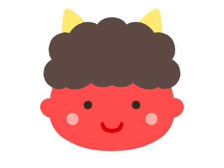 cute red demon 2, JPG and PNG cute red demon 2, a smile, tiny, japan, JPG and PNG