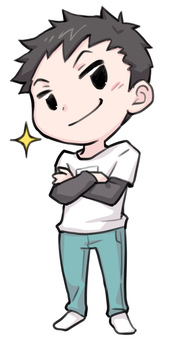 自信満々で自慢げに腕を組む男 偉そう,腕組み,男性,自慢,自信,フフン,キラリン,傲慢,デフォルメ,キャラクターのイラスト素材