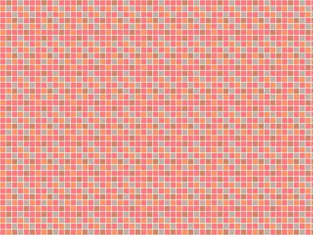 モザイクパターン_4 柄,模様,モザイク,四角,スクエア,ブロック,格子,タイル,モザイクタイル,チェックのイラスト素材