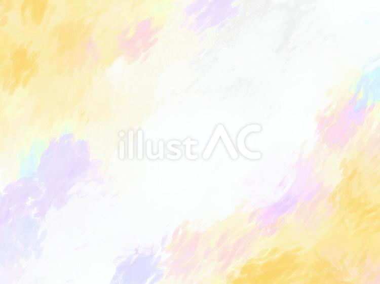点描麦畑 背景,油彩,点描のイラスト素材