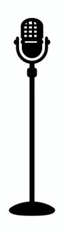 #3344センターマイク #3344センターマイク センターマイク,サンパチマイク,38mmマイク,ステージマイク,舞台,マイク,漫才,歌手,マイクロフォン,司会のイラスト素材