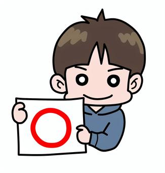 Illustration, erkek çocuk, parker, kapüşonlu, 