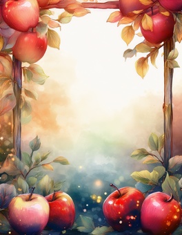 Apple frame, JPG Apple frame, apple, frame, background, JPG