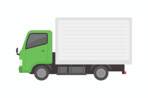 中型トラック,自動車 トラック,シンプル,フラット,アイコン,自動車,ベクター,乗り物,車,運転,横向きのイラスト素材