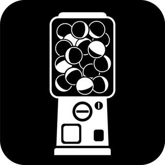 カプセルトイのアイコン カプセルトイ,ガチャガチャ,自動販売機,カプセル,自販機,コーナー,ゲームセンター,娯楽,ボール,景品のイラスト素材