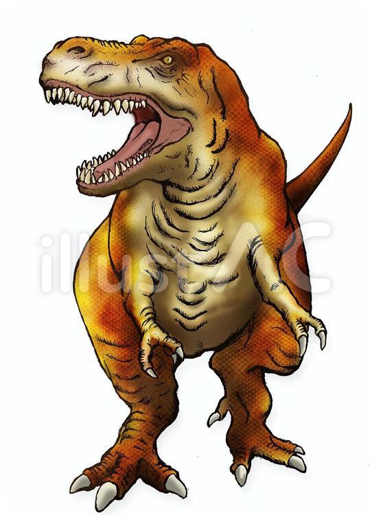 ティラノサウルスイラスト No 無料イラストなら イラストac
