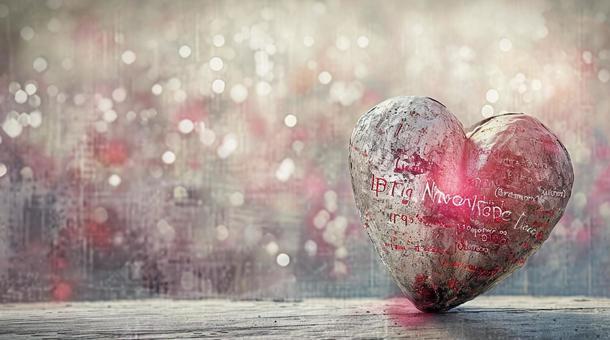 Illustration, heart, glitter, valentine, 