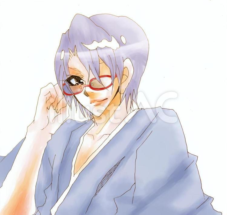 ■眼鏡男性■ イラスト,男性,人物のイラスト素材