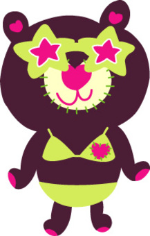 Kuma swimsuit, JPG Kuma swimsuit, , JPG