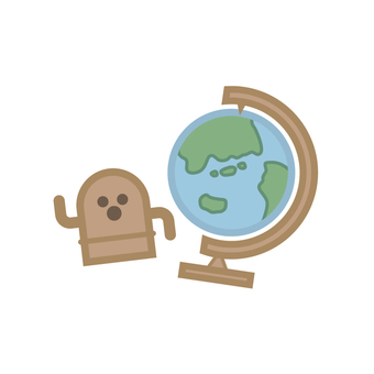 社会科　時間割りのアイコン 埴輪,地球儀,シンプル,かわいい,アイコン,ロゴ,挿絵,社会,社会科,地理のイラスト素材