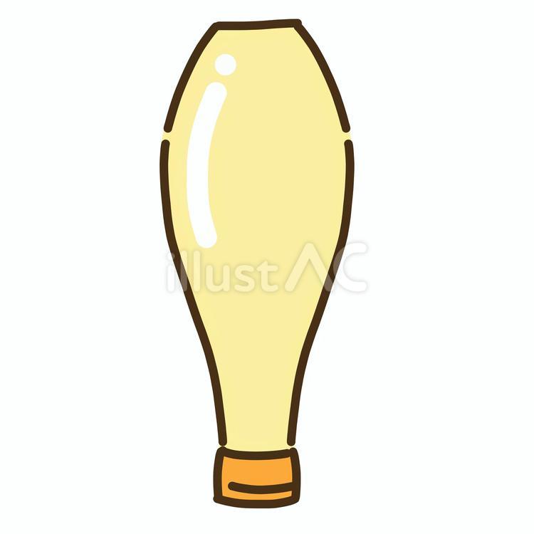 黄色の蓋がしまっているマヨネーズ２ マヨネーズ,調味料,マヨのイラスト素材