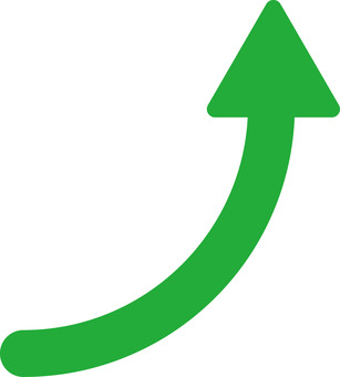 上向き矢印 矢印,記号,上,アイコン,上矢印,上昇,成長,上向き,ポイント,ビジネスのイラスト素材