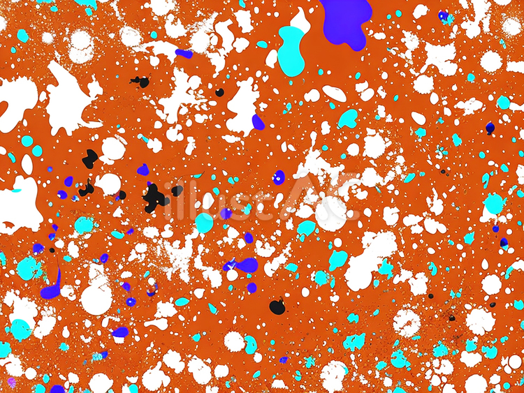 絵具やペンキが飛び散るイメージの背景素材 背景,壁紙,絵具のイラスト素材
