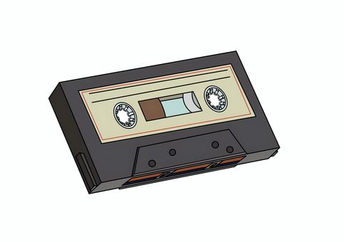 カセットテープ カセットテープ,カセット,録音,オーディオ,テープ,テープレコード,音のイラスト素材