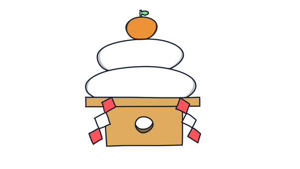 鏡年糕, JPG 和 PNG 鏡年糕, 鏡餅, 新年, 正月, JPG 和 PNG