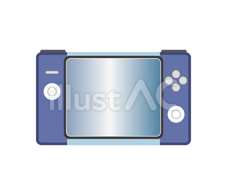 携帯ゲーム　ゲーム機 ゲーム,携帯ゲーム,ゲーム機のイラスト素材