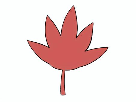 紅葉の葉