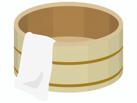 barrel, bath, wind field, retro, JPG and PNG