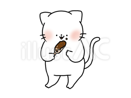 五平餅とねこ