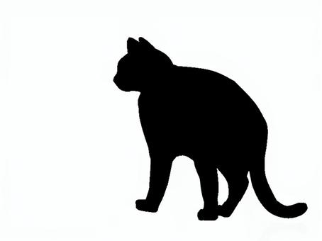 猫。。 猫,シルエット,動物,背景透過,黒猫,イラスト,素材,透過png,アイコン,ペットのイラスト素材