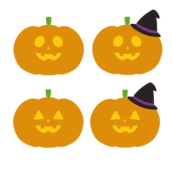Illustration, halloween, pumpkin, jack-o-lantern, 
