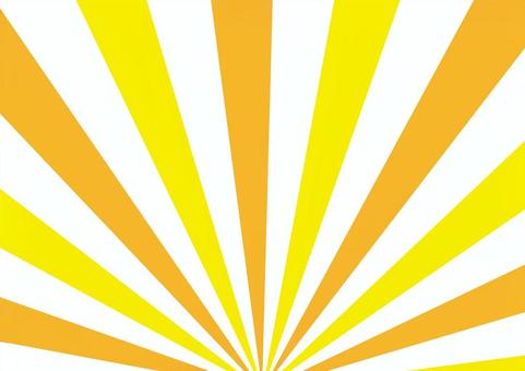 黄色とオレンジの集中線 集中線,フラッシュ,放射,背景,漫画,線,衝撃,びっくり,強調,驚愕のイラスト素材