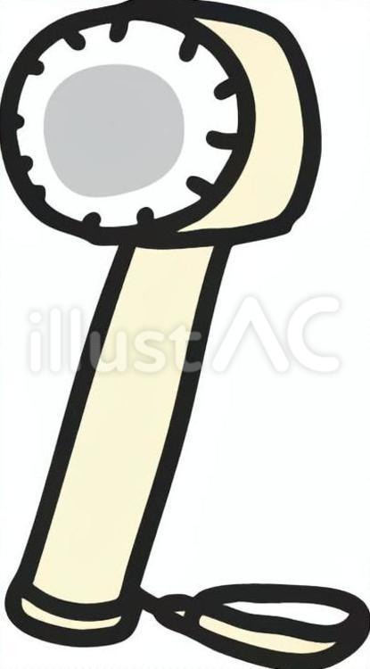 ハンディーファン　冷却プレート　ベージュ ハンディーファン,冷却プレート,暑さ対策のイラスト素材