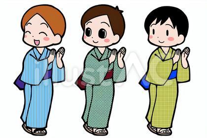 男の子・盆踊り・セット