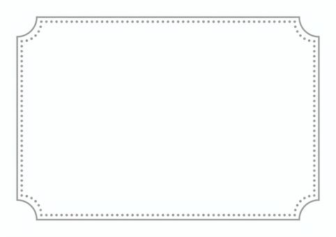 角丸へこみフレーム グレー 灰色 ドット 角丸へこみフレーム グレー 灰色 ドット 角丸,へこみ,フレーム,枠,ラインフレーム,ライン,ドット,シンプルのイラスト素材