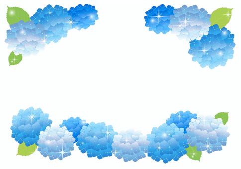 Blue hydrangea background frame 04, JPG, PNG and AI Blue hydrangea background frame 04, hydrangea, frame, hydrangea, JPG, PNG and AI