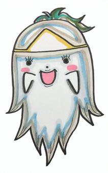 オバケ オバケ オバケ,手書き,アナログのイラスト素材