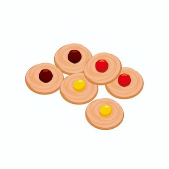 ロシアケーキ ロシア,料理,ロシアケーキ,クッキー,焼き菓子,スイーツ,お菓子,食品,伝統,郷土のイラスト素材