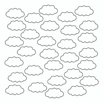Illustration, cloud, sky, cloudiness, 