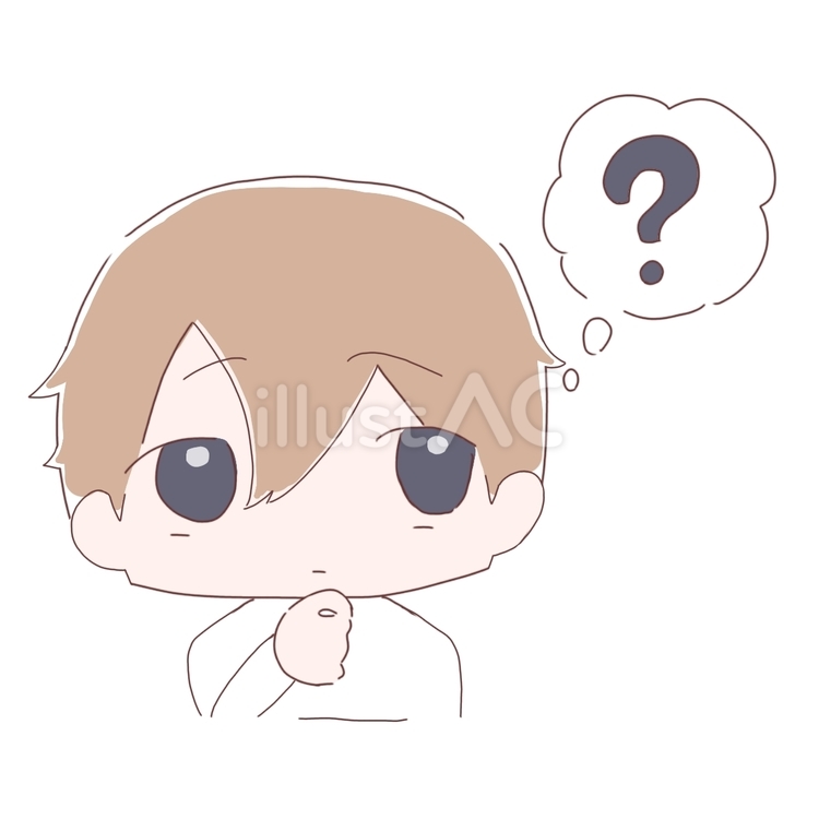 考える男の子 男の子,男性,考えるのイラスト素材