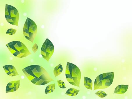 Illustration, fresh green, leaf, leaf, JPG and PNG