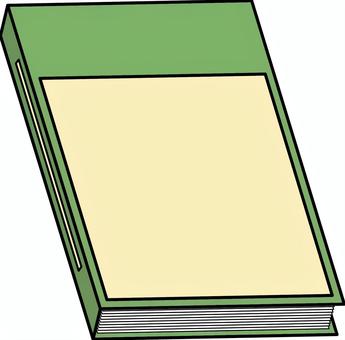 本書籍　 本,書籍,冊子,印刷物,表紙,出版,デフォルメ,線画のイラスト素材