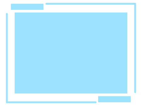 Light blue square simple frame background, JPG and PNG Light blue square simple frame background, four corners, background, geometric pattern, JPG and PNG