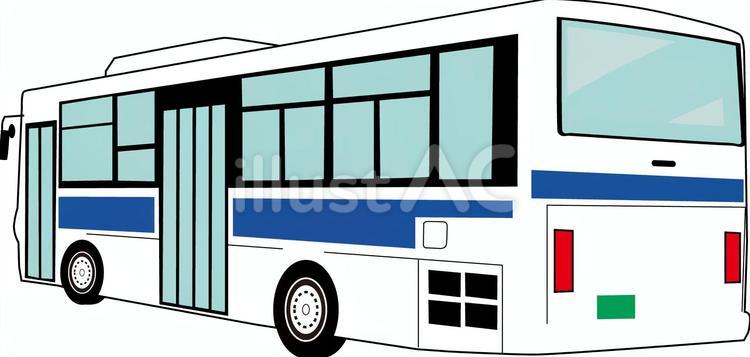 路線バス 路線バス,公共交通,大型のイラスト素材