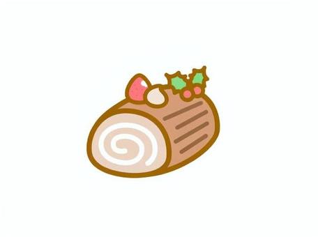 クリスマスケーキ　ブッシュドノエル