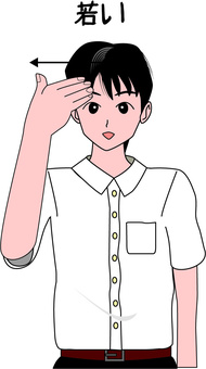 Illustration, sign language, gesture, hearing, 